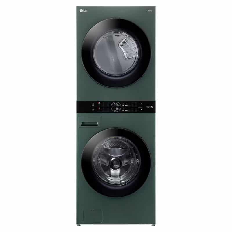 LG Torre de Lavado WashTower WK25GGS6E 25Kg22Kg AI Direct Drive Steam, Verde (1)