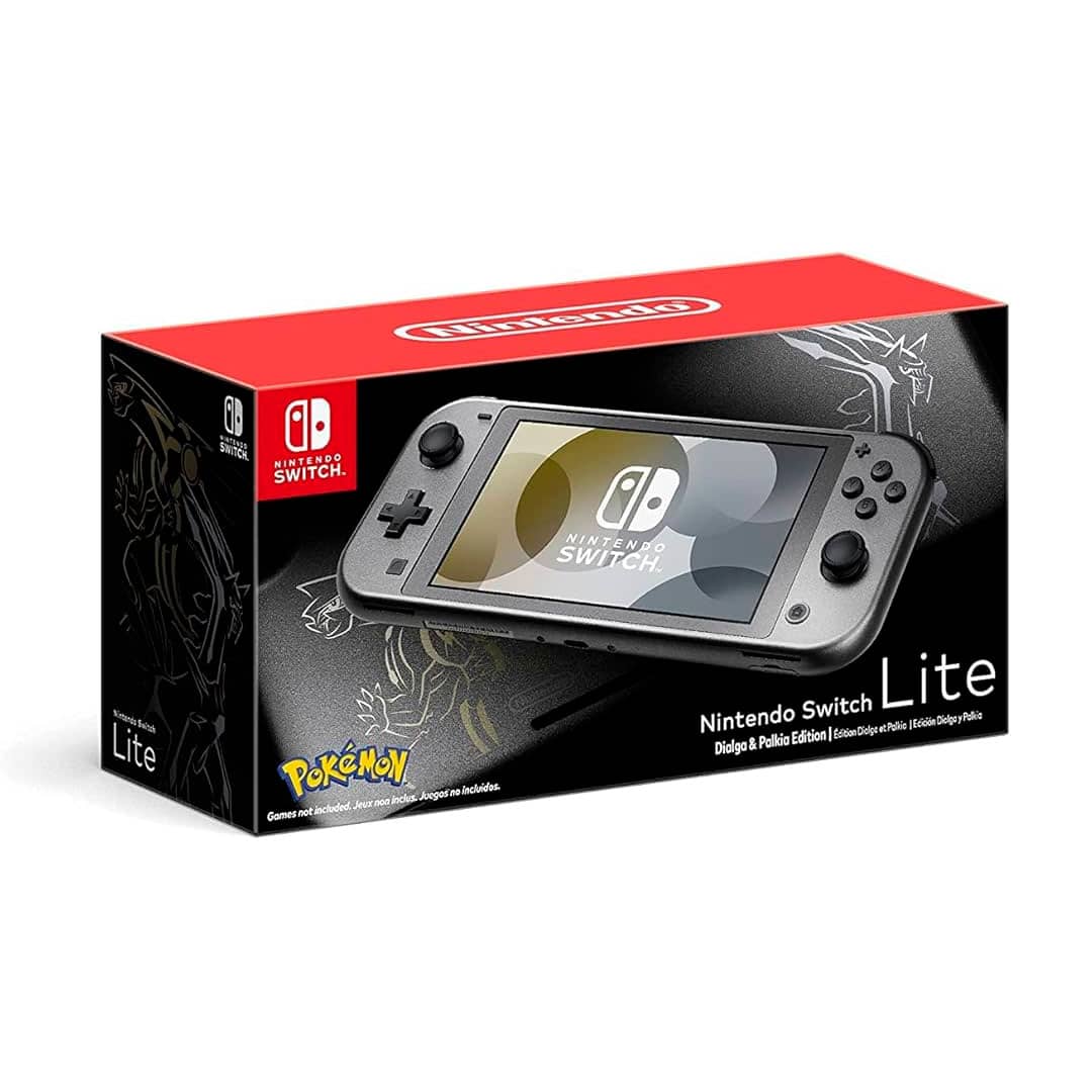 Nintendo Switch Lite, Pokemon Dialga & Palkia (Game not incluided) (1) Nintendo Switch Lite Pokémon: Dialga & Palkia – Juego no incluido - Imagen 1
