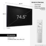 Samsung 75 Class The Terrace Partial Sun QLED 4K LST7T (QN75LST7TAF) (3)