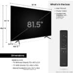 Samsung 82 Class Q6DT QLED 4K UHD HDR Smart TV (QN82Q6DTAFXZA) (4)