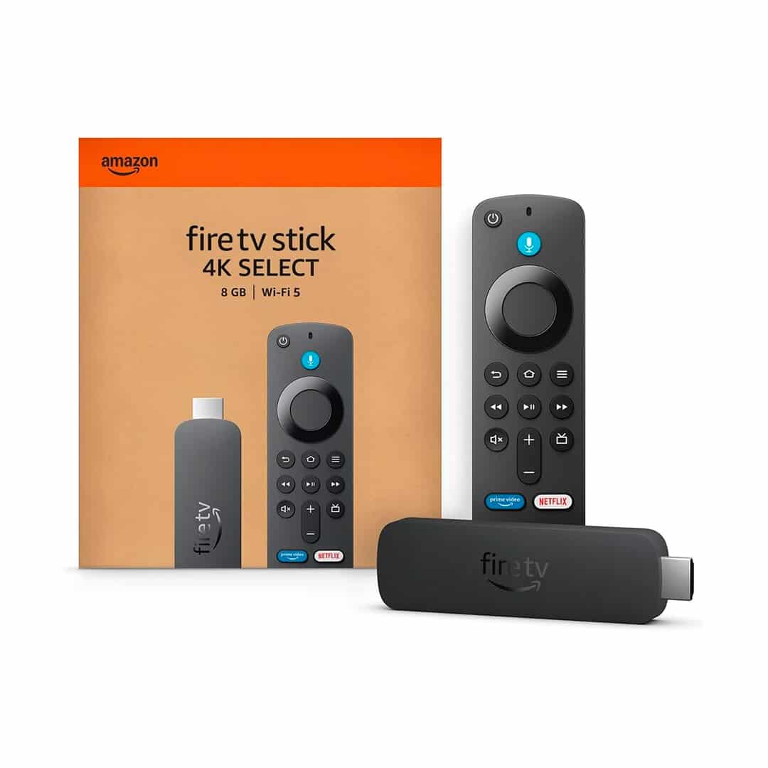 Amazon Fire TV Stick 4K Select, 8GB, Wi-Fi 5 Amazon Fire TV Stick 4K Select, 8GB, Wi-Fi 5