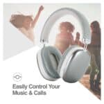 Argom Tech Auriculares Bluetooth Ultimate Sound Live ARG-HS-2553WT Blanco (1)