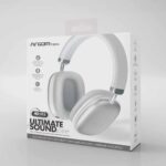 Argom Tech Auriculares Bluetooth Ultimate Sound Live ARG-HS-2553WT Blanco (1)
