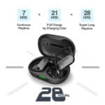 Argom Tech Auriculares inalámbricos SkeiPods E90 ARG-HS-5090BK Negro (1)