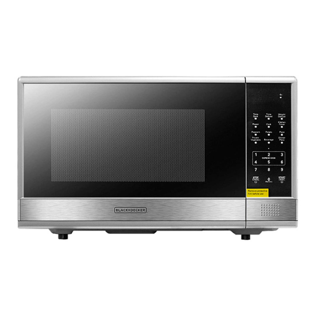 Black+Decker Horno Microondas (EM031MNR-X1) 1.1 cu, Stainless Steel (1) Black+Decker Horno Microondas (EM031MNR-X1) 1.1 cu, Stainless Steel (1)