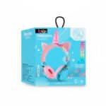 Cat Ear Wireless Headphone AH-808 Unicorn Cyan (2) (1)