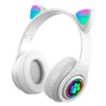 Cat Ear Wireless Headphone JH-B39 RGB Light, White