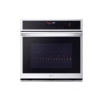 LG Horno Empotrable Eléctrico Doble LG Studio 1.7p³ y 4.7p³ Freidora de Aire y Microondas Smart ThinQ WCEP6423F.