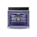 LG Horno Empotrable Eléctrico Doble LG Studio 1.7p³ y 4.7p³ Freidora de Aire y Microondas Smart ThinQ WCEP6423F.