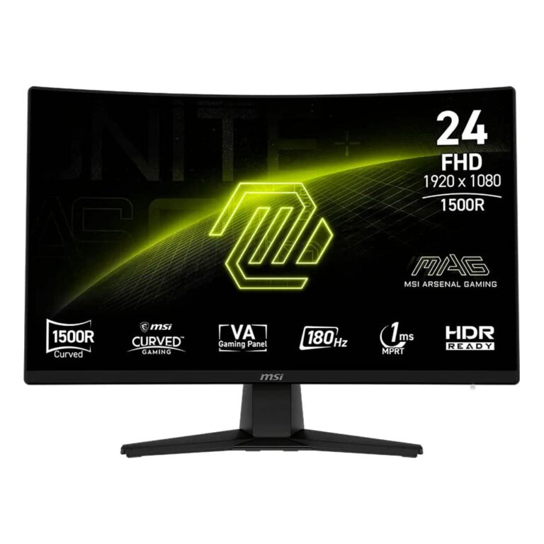 MSI Optix MAG 242C 24 FHD (1920x1080) 180Hz 1ms (1)
