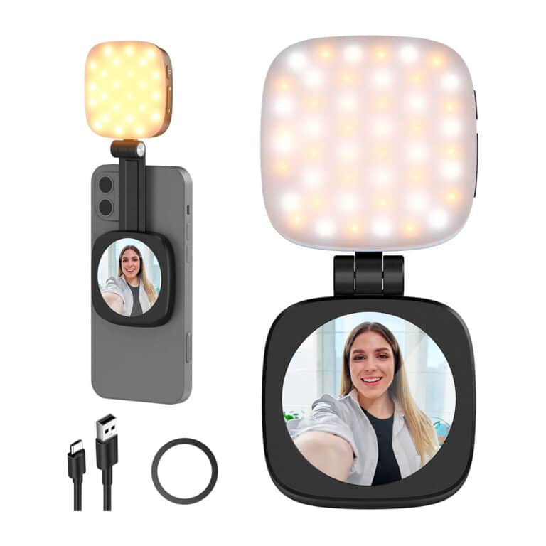 Neewer Magnetic Phone Selfie Light NL48B Black (1)