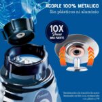 Oster Licuadora Cromada 2 Velocidades Vaso Vidrio OST-465015 (1)