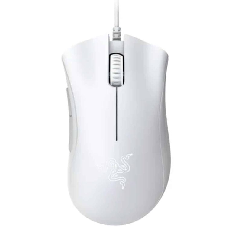 Razer DeathAdder Essential (RZ01-03850200-R3U1), Ergonomic Wired Gaming Mouse, White (1)