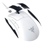 Razer DeathAdder V3 Pro (RZ01-04630200-R3U1), Ergonomic Wireless Gaming Mouse, White Edition (1)