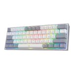 Redragon Fizz Pro K616-RGB, Grey White (1)