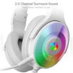 Redragon Gaming Headset Pandora H350W-RGB White (2)