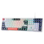 Redragon Trundle Wired RGB Mechanical Keyboard (K668WBO-RGB) SPA, Black-Orange (1)