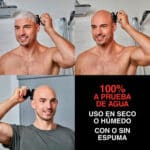 Remington Afeitadora Eléctrica de Cabeza para Hombre Balder PRO XR7001, 5 Cabezales, Cuchillas Flexibles (1)