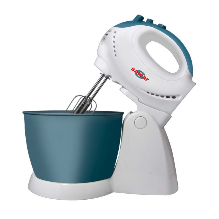 Salcar Batidora de Pedestal 5 Velocidades Bowl de Plastico SAL-BATP001 (1)