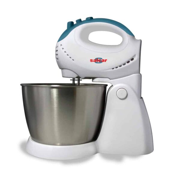 Salcar Batidora de Pedestal 5 Velocidades Bowl de Plastico SAL-BATP003 (1)