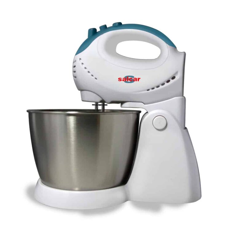 Salcar Batidora de Pedestal 5 Velocidades Bowl de Plastico SAL-BATP003 (1)