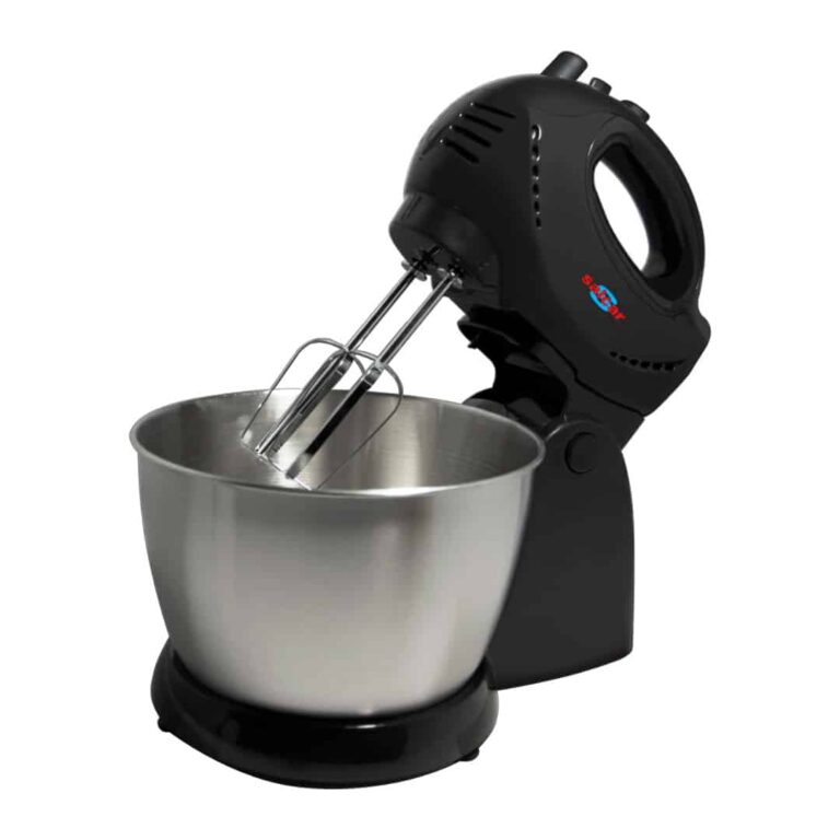 Salcar Batidora de Pedestal 5 Velocidades Bowl de Plastico SAL-BATP004