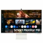 Samsung 32 Smart Monitor M8 M80F LS32FM801UNXZA 4K Samsung Vision AI 4ms (1)