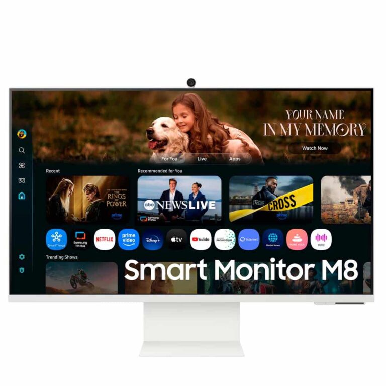 Samsung 32 Smart Monitor M8 M80F LS32FM801UNXZA 4K Samsung Vision AI 4ms (1)