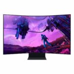 Samsung 55 Odyssey Ark 4K UHD Gaming Monitor Curve (LS55BG970NNXGO), 165Hz, 1ms (1)