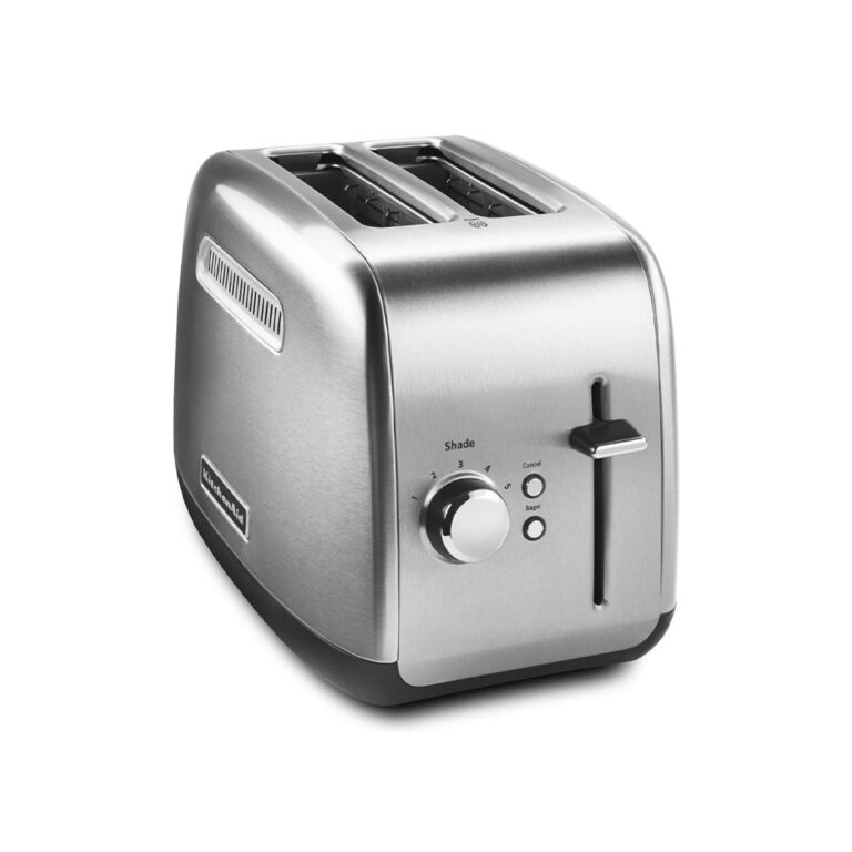 Kitchenaid. 2 Slice Toaster With Manual Lift Lever. Contour Silver. KMT2115CU.