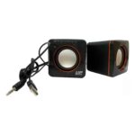 UProducts Speaker USB Multimedia U-Sound USB2.0 20Hz-20Khz, Black (2)