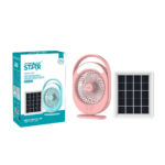 WINNINGSTAR Ventilador Recargable de MesaPanel Sola (2)