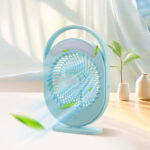 WINNINGSTAR Ventilador Recargable de MesaPanel Solar 6 (2)