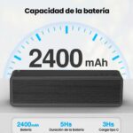 1HORA Bocina Inalambrica 5Hs con Una Carga BOC250, NegroBlack (1)