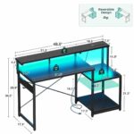 AODK 48 Computer Desk with Print Shelf (B010219)