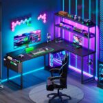 AODK L Shaped Desk Con Archivero With Power Oulet X004981YXP. B0D5BDH5GC (1)