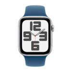 Apple Watch SE (2nd Generation) 40mm GPS, (MXEC3LLA) Silver Al Denim SB SM (4)
