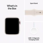 Apple Watch SE (2nd Generation) 40mm GPS, (MXEF3LLA) Starlight Al Star SB SM (1)