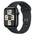 Apple Watch SE (2nd Generation) 44mm GPS, (MRE93LLA) Midnight Alu Case wirh Midnight Sport Band ML (1) (1)