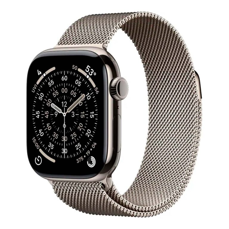 Apple Watch Serie 11 42mm MF8P4LWA Natural Ti Natural Milanese Loop CEL