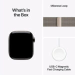 Apple Watch Serie 11 42mm MF8P4LWA Natural Ti Natural Milanese Loop CEL