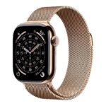 Apple Watch Serie 11 42mm MF8Y4LWA Gold Ti Gold Milanese Loop CEL (1)