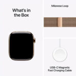 Apple Watch Serie 11 42mm MF8Y4LWA Gold Ti Gold Milanese Loop CEL (1)