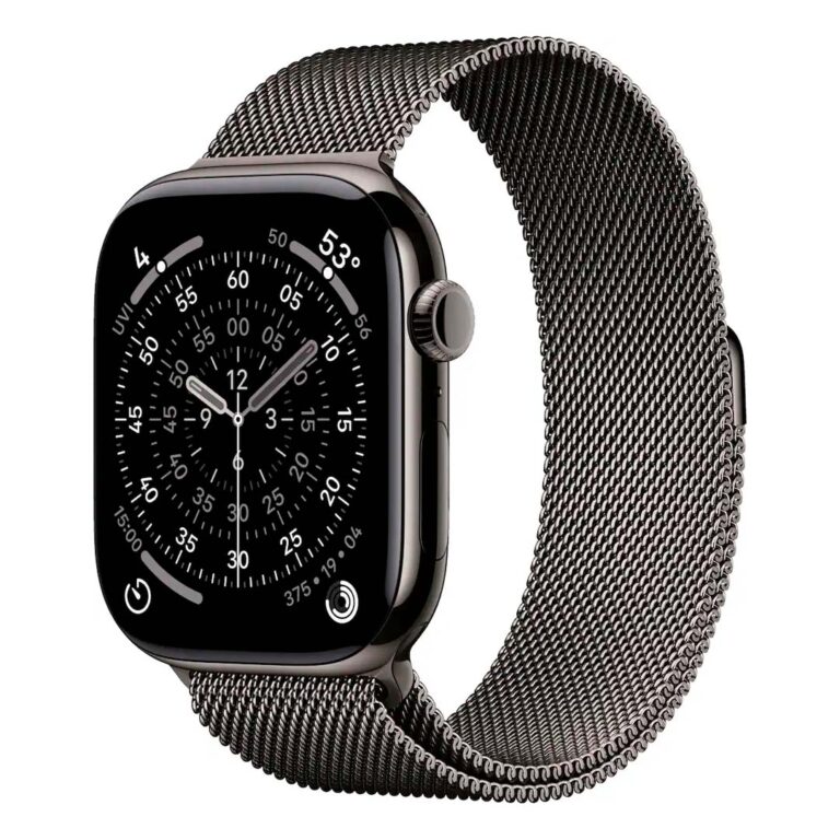Apple Watch Serie 11 46mm MFD44LWA Slate Ti Slate Milanese Loop ML CEL