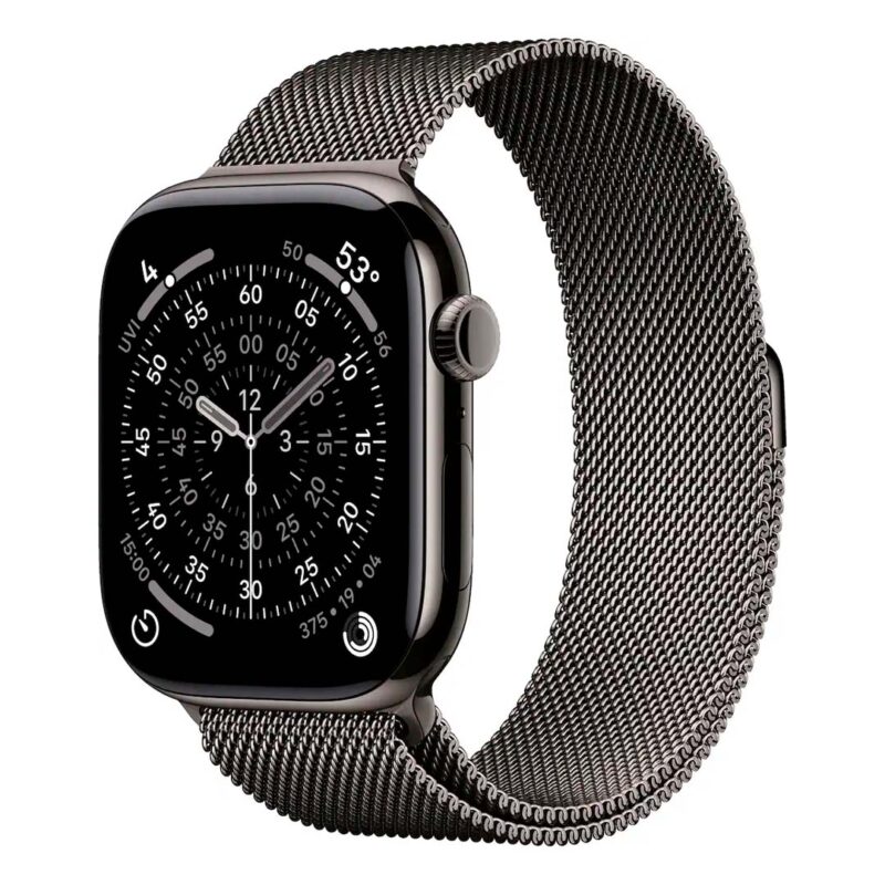 Apple Watch Serie 11 46mm MFD44LWA Slate Ti Slate Milanese Loop ML CEL