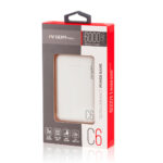 Argom Tech Power Bank C6 6000mAh ARG-PB-1136WT Blanco (1)