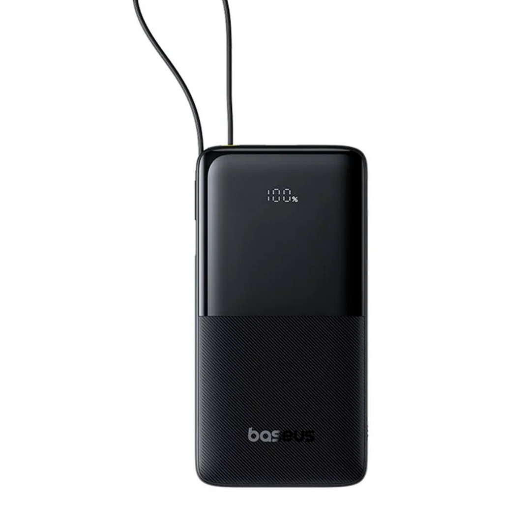 Baseus Airpow Bipow 2 Power Bank with USB-C Cable 10000mAh 20W Cluster Black PPBD2-1W22 (1) Baseus Airpow Bipow 2 Power Bank with USB-C Cable 10000mAh 20W Cluster Black PPBD2-1W22 (1)