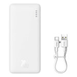 Baseus Airpow Fast Charge Power Bank 10000mAh 20W White PPAP10