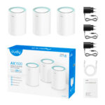 Cudy Gigabit Wi-Fi 6 Mesh System M1500 (3-Pack) AX1500 (1)