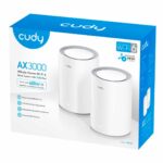 Cudy Gigabit Wi-Fi 6 Mesh System M3000 (2-Pack) AX3000 (1)
